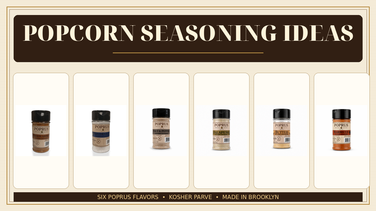 Popcorn Seasoning Ideas: Six Ways to Shake Up Movie Night (and Dinner Too)