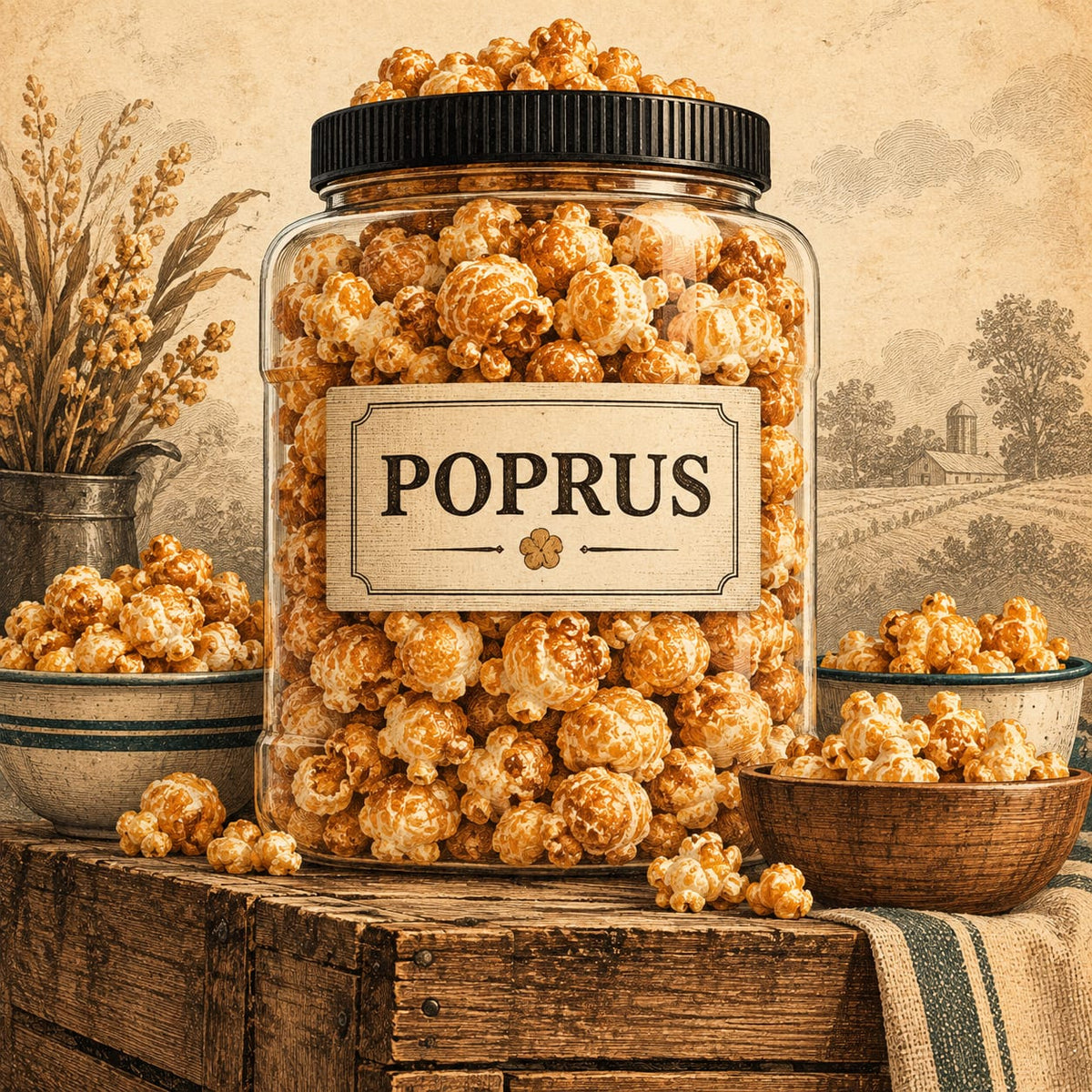 Classic Popcorn Jar - 6.70 oz