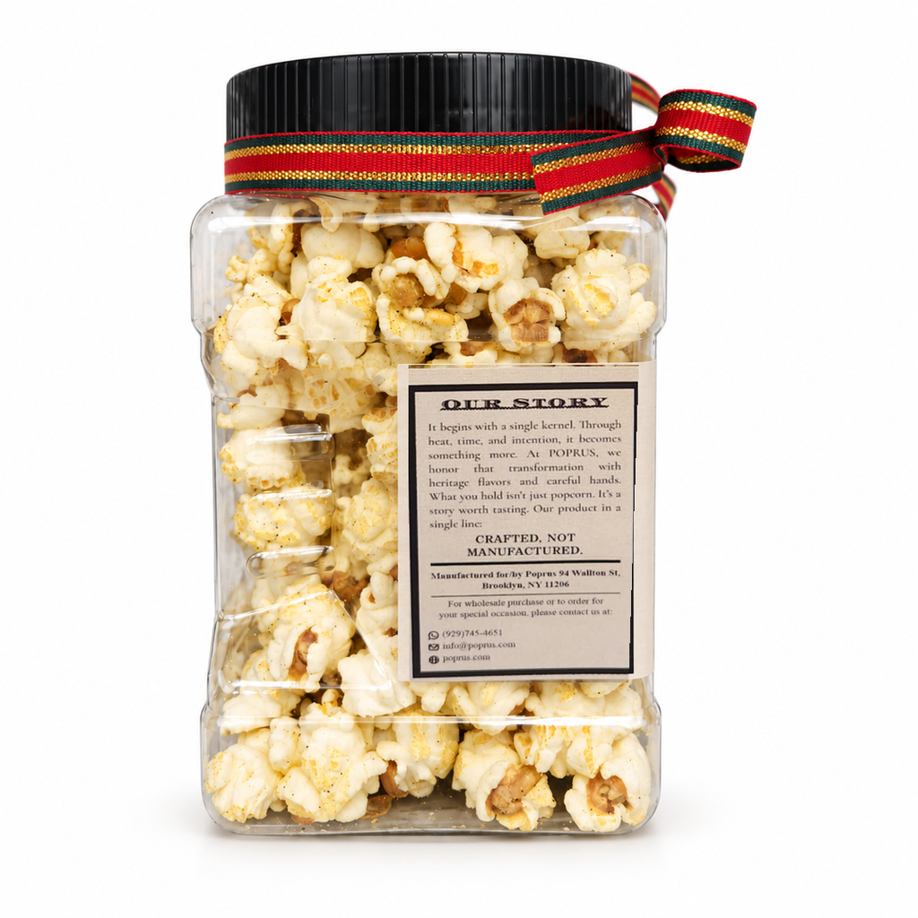 Christmas Jalapeno Popcorn - 1.20 oz Jar + Printable Matching Game