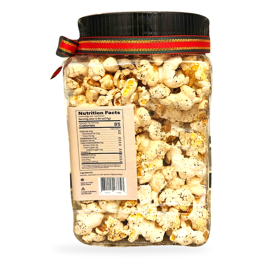 Christmas Classic Popcorn - 1.20 oz Jar + Printable Word Scramble Game