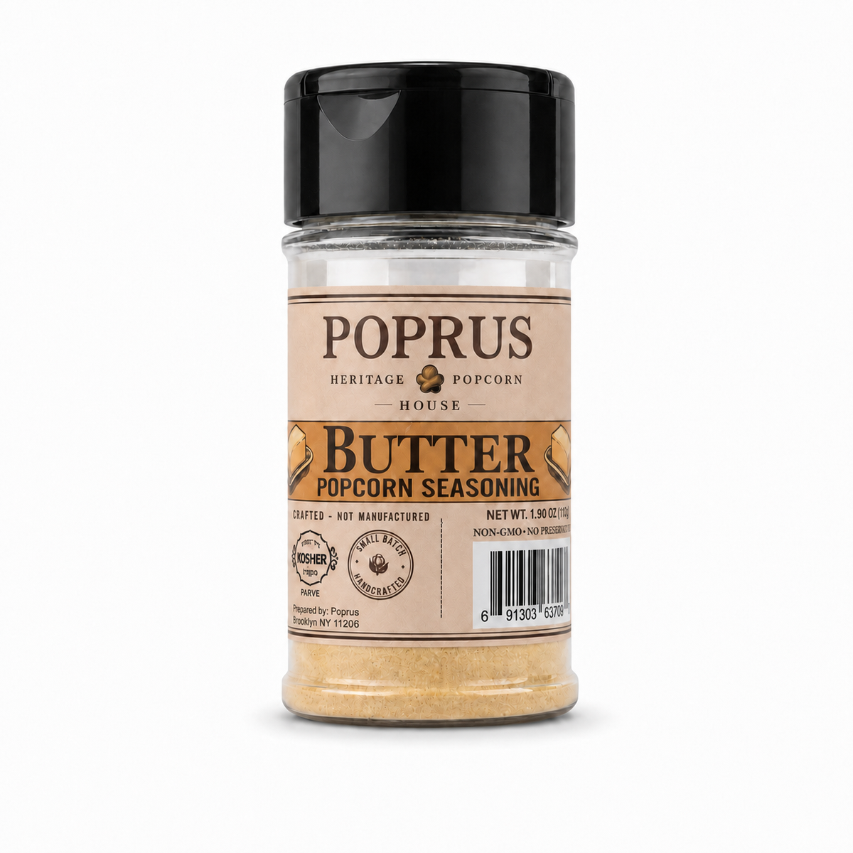 Butter Popcorn Seasoning Shaker - 1.90 oz