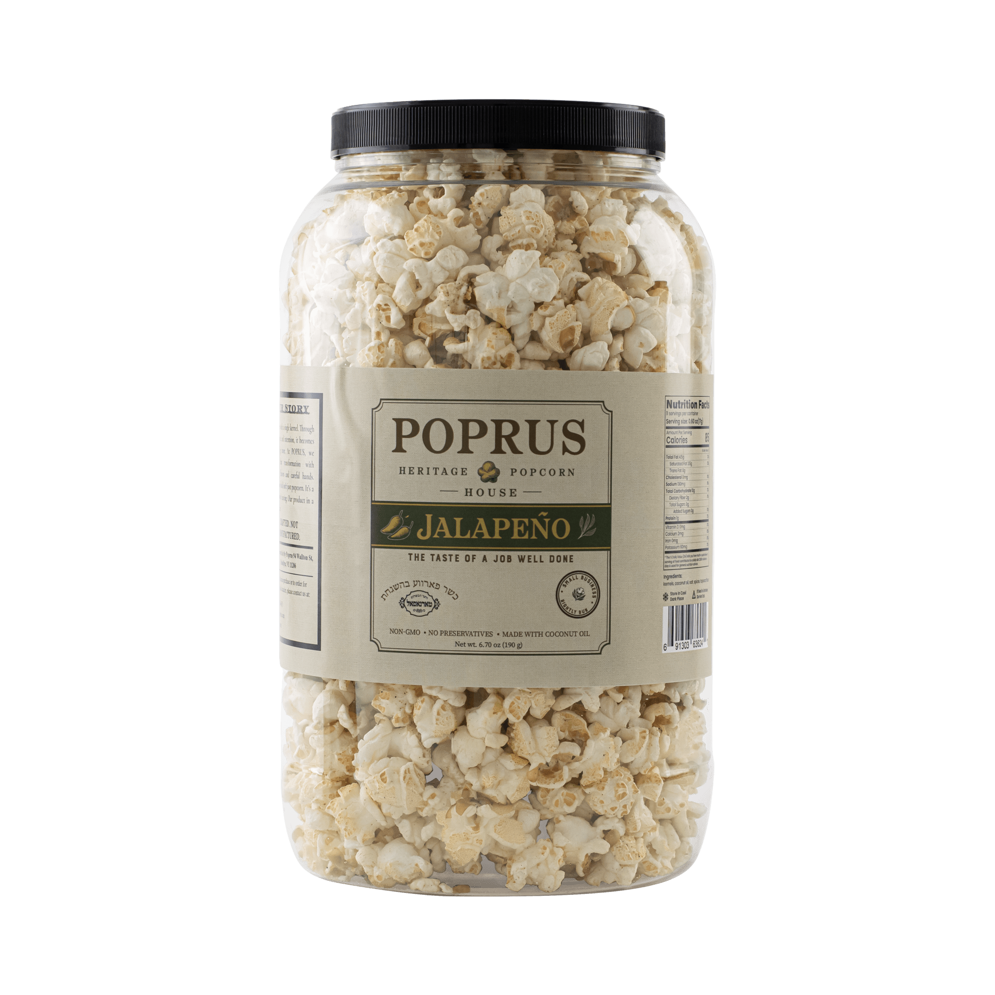 Jalapeno Popcorn Jar - 6.70 oz