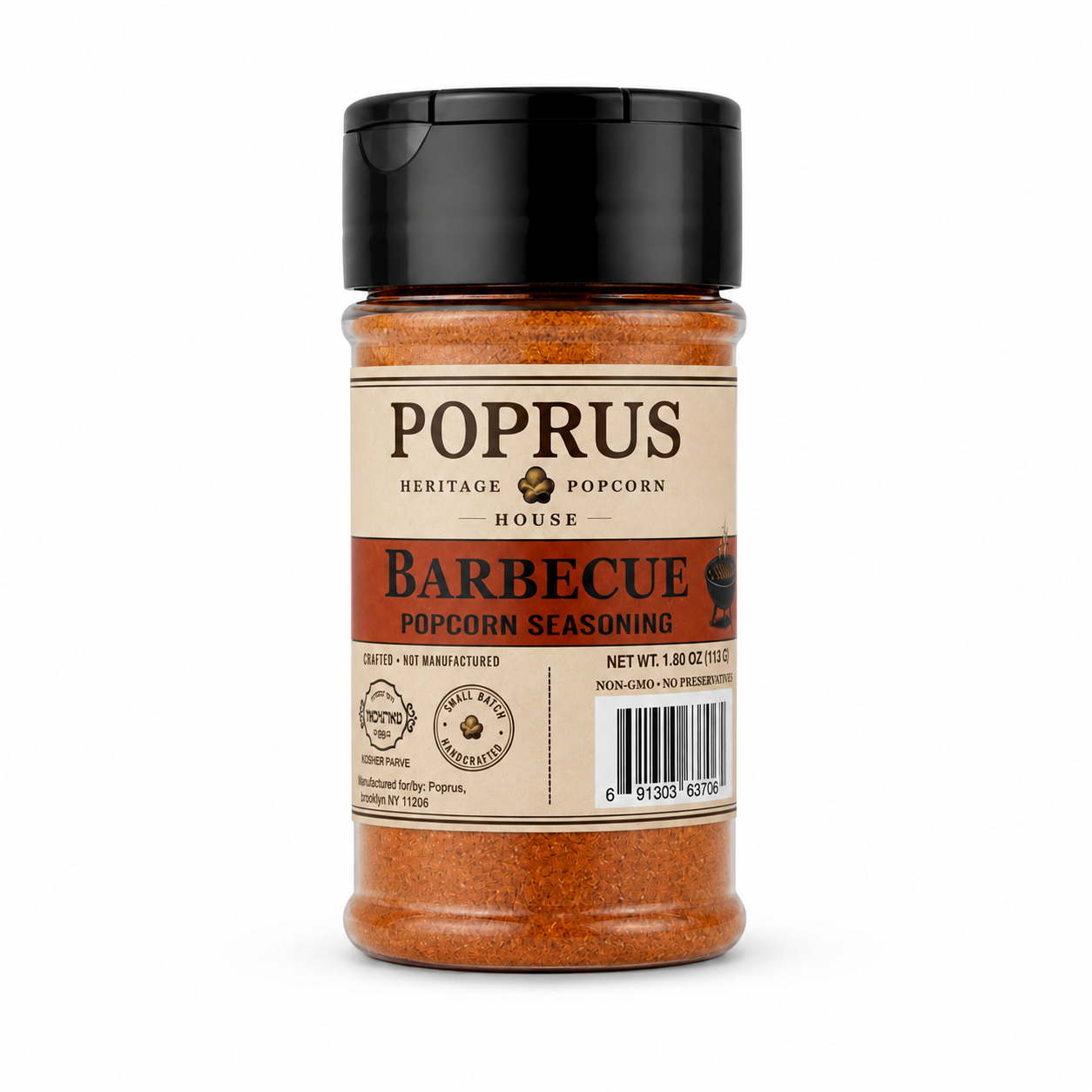 Barbecue Friday Popcorn Seasoning Shaker - 1.80 oz
